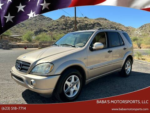2001 Mercedes-Benz M-Class for sale at Baba's Motorsports, LLC in Phoenix AZ