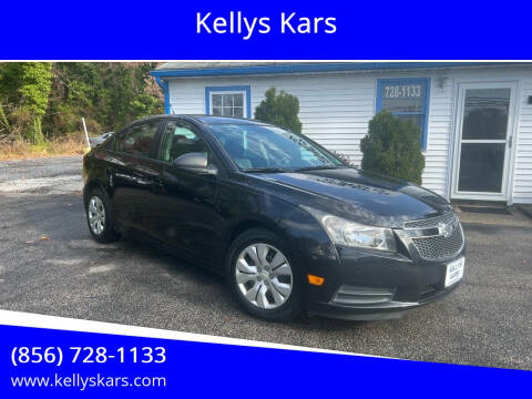2014 Chevrolet Cruze for sale at Kellys Kars in Williamstown NJ