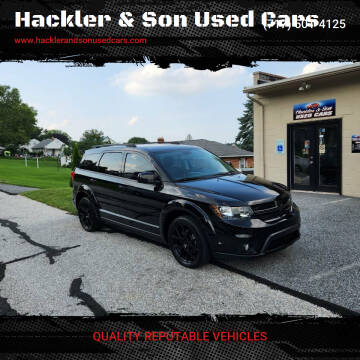 2016 Dodge Journey for sale at Hackler & Son Used Cars in Red Lion PA