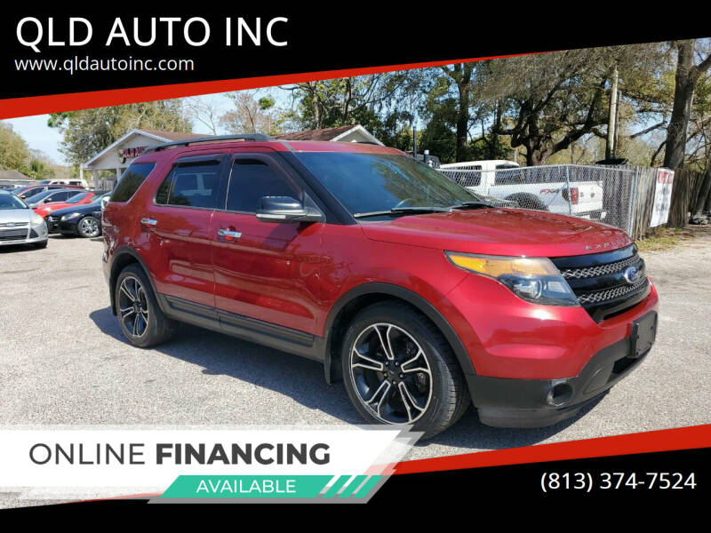 2014 Ford Explorer for sale at QLD AUTO INC in Tampa FL