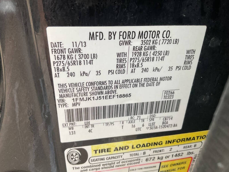2014 Ford Expedition EL XLT