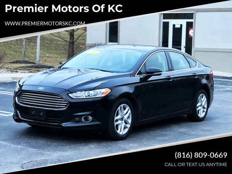 2016 Ford Fusion for sale at Premier Motors of KC in Kansas City MO