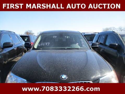 2014 BMW X3 for sale at First Marshall Auto Auction in Harvey IL