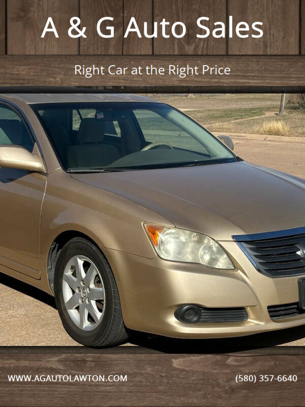 2009 Toyota Avalon for sale at A & G Auto Sales in Lawton OK