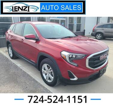 2019 GMC Terrain for sale at LENZI AUTO SALES LLC in Sarver PA