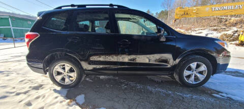 2016 Subaru Forester for sale at East Creek Motors in Center Rutland VT