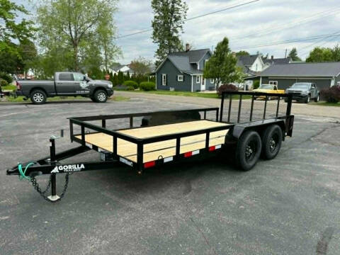 2026 GORILLA TRAILERS 6'4"X14' TANDEM AXLE UTILITY