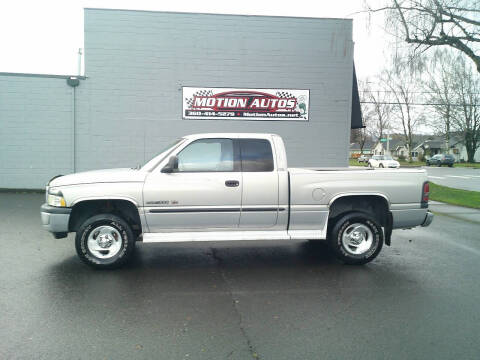 2001 Dodge Ram 1500 for sale at Motion Autos in Longview WA