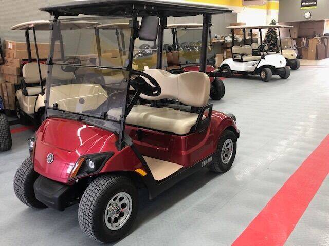 2019 Yamaha PTV Gas Golf Car - Jasper Red for sale at Curry's Body Shop in Osborne KS