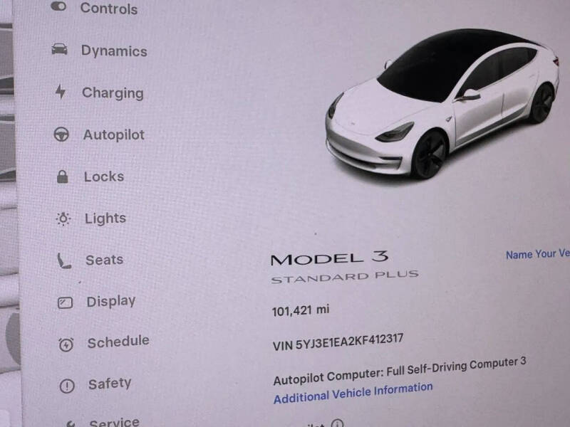 2019 Tesla Model 3 Standard Range Plus