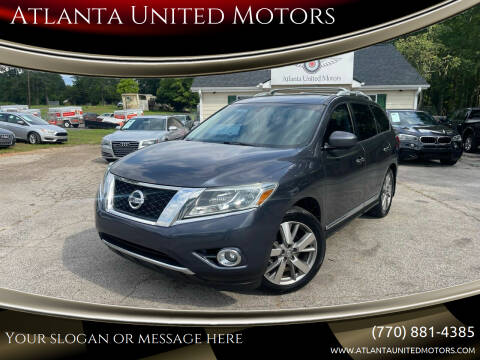 2013 Nissan Pathfinder for sale at Atlanta United Motors in Jefferson GA