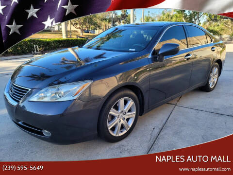 2007 Lexus ES 350 for sale at Naples Auto Mall in Naples FL