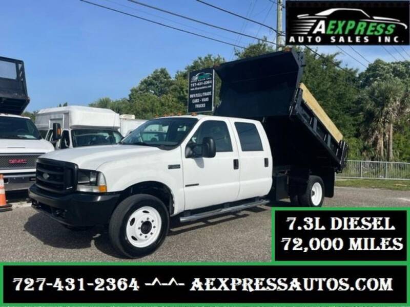 2002 Ford F-550 Super Duty for sale at A EXPRESS AUTO SALES INC in Tarpon Springs FL