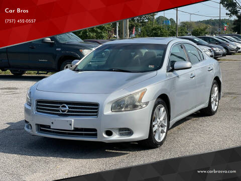 2010 Nissan Maxima for sale at Car Bros in Virginia Beach VA