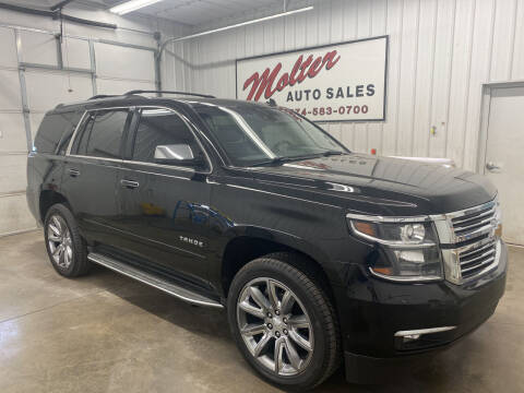 2015 Chevrolet Tahoe for sale at MOLTER AUTO SALES in Monticello IN