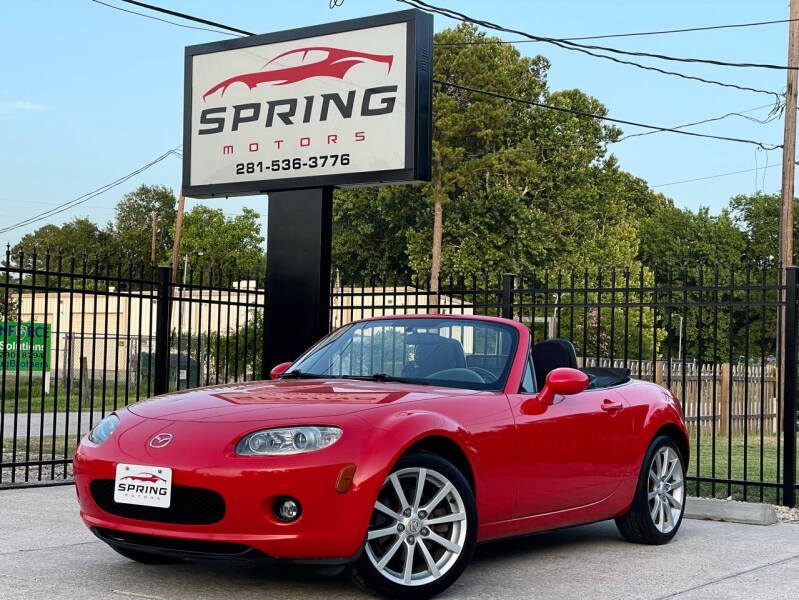 2006 Mazda MX-5 Miata for sale at Spring Motors in Spring TX
