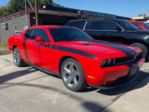 2014 Dodge Challenger for sale at Texas Luxury Auto in Houston TX