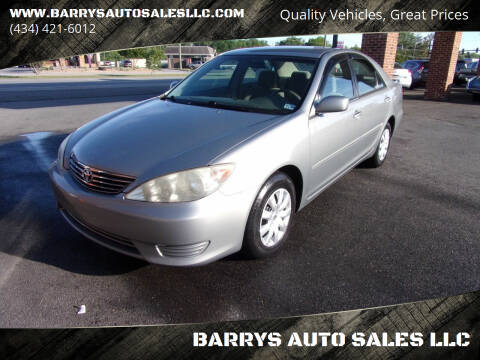 2006 Toyota Camry for sale at BARRYS AUTO SALES LLC in Danville VA
