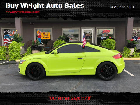 2012 Audi TT for sale at Buy Wright Auto Sales in Rogers AR