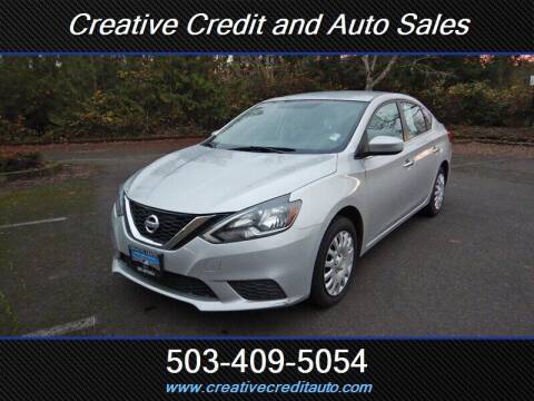 2016 Nissan Sentra for sale at Creative Credit & Auto Sales in Salem OR