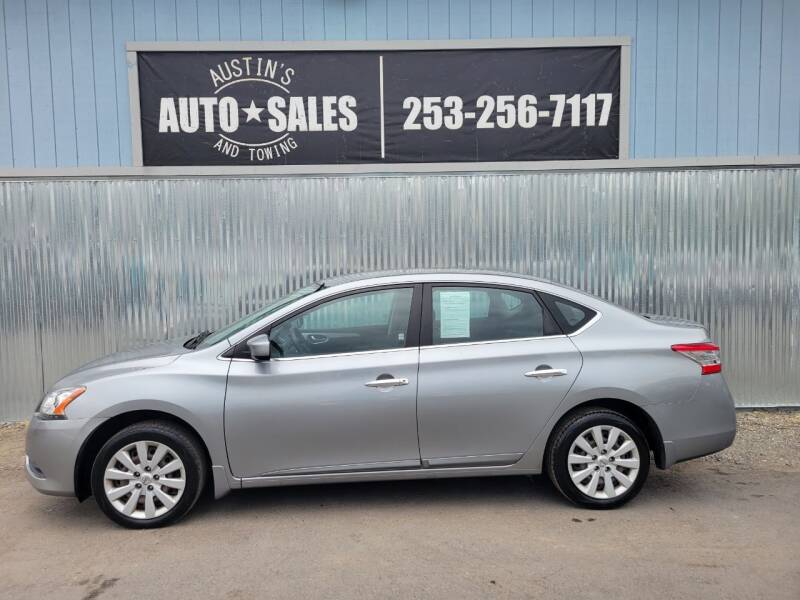 2014 Nissan Sentra for sale at Austin's Auto Sales in Edgewood WA