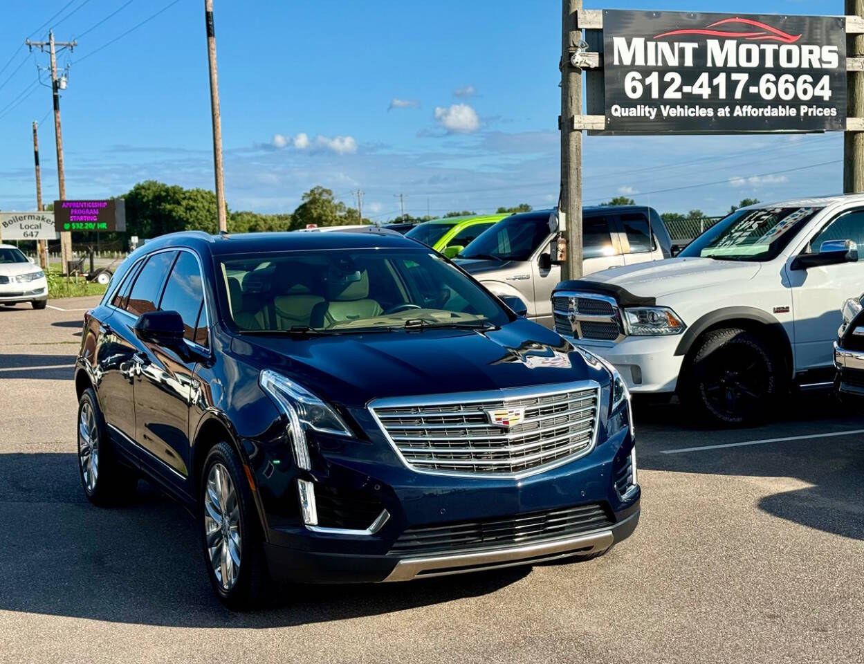 2017 Cadillac XT5 for sale at MINT MOTORS in Ramsey, MN