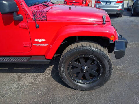 2012 Jeep Wrangler Unlimited Sahara
