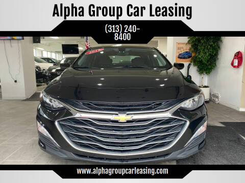 2019 Chevrolet Malibu for sale at Alpha Group Car Leasing in Redford MI