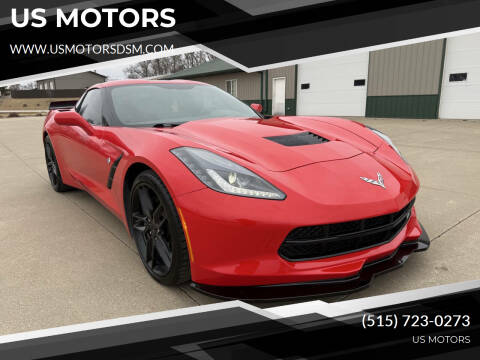 2019 Chevrolet Corvette for sale at US MOTORS in Des Moines IA