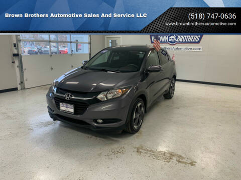 2018 Honda HR-V for sale at Brown Brothers Automotive Sales And Service LLC in Hudson Falls NY