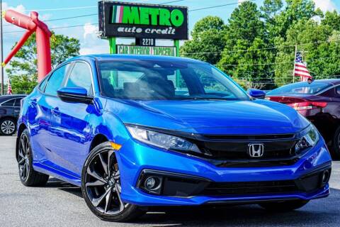 2020 Honda Civic for sale at Metro Auto Credit in Smyrna GA