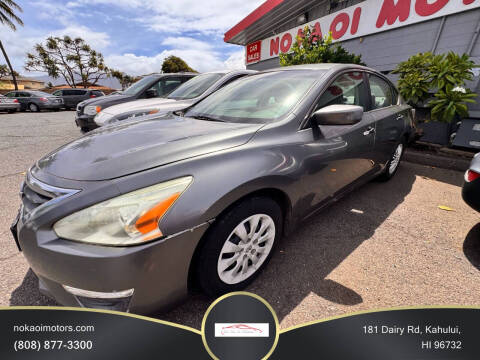 2015 Nissan Altima for sale at No Ka Oi Motors in Kahului HI