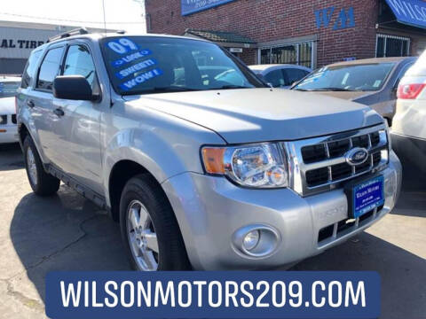 2009 Ford Escape for sale at WILSON MOTORS in Stockton CA