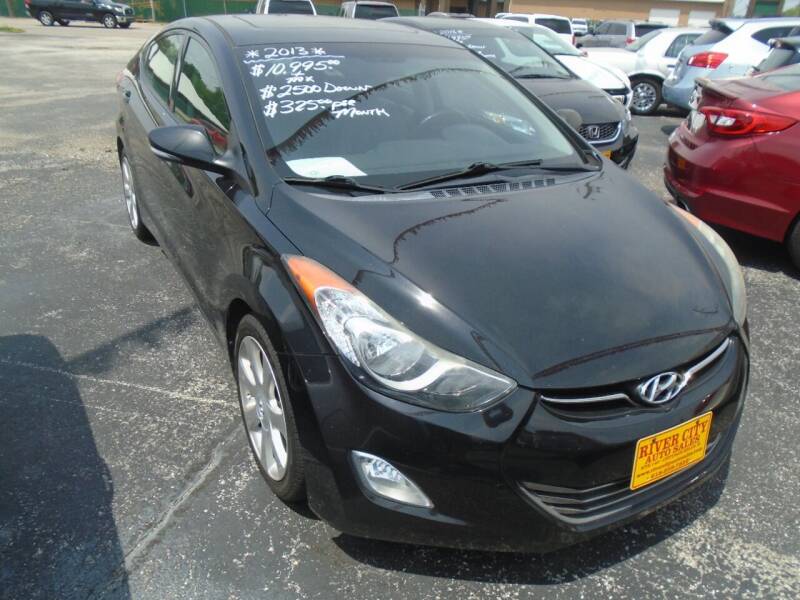 2013 Hyundai Elantra for sale at River City Auto Sales in Cottage Hills IL