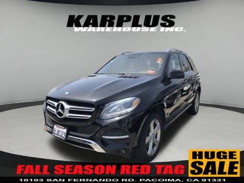 2017 Mercedes-Benz GLE for sale at Karplus Warehouse in Pacoima CA