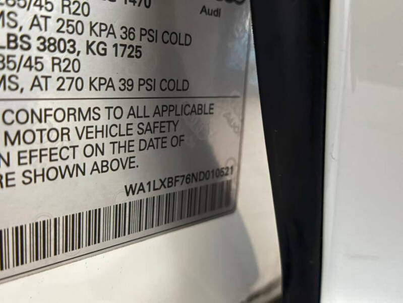 2022 Audi Q7 quattro Premium Plus 55 TFSI