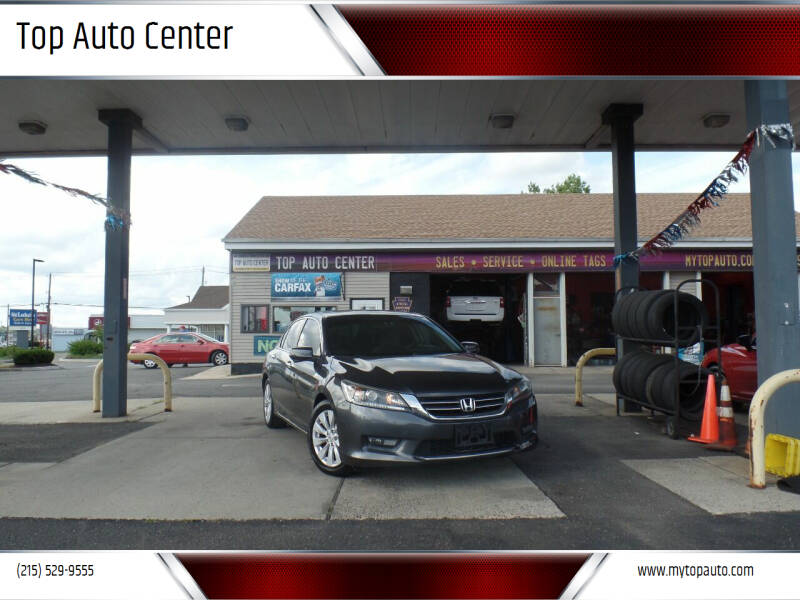 2014 Honda Accord for sale at Top Auto Center in Quakertown PA