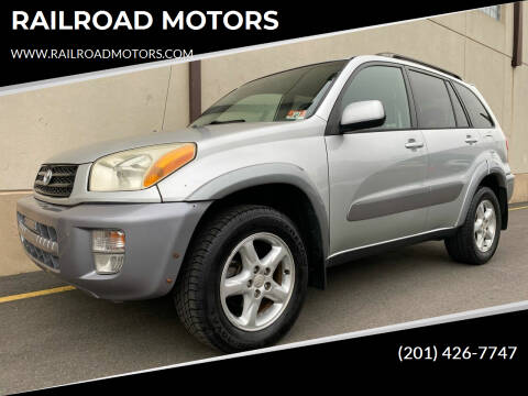 2001 Toyota RAV4 for sale at RAILROAD MOTORS in Hasbrouck Heights NJ