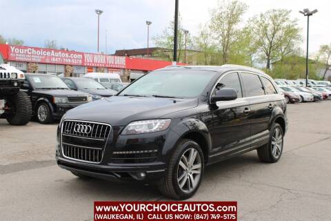 2013 Audi Q7 for sale at Your Choice Autos - Waukegan in Waukegan IL