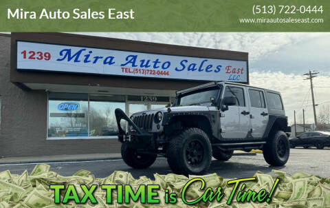 2013 Jeep Wrangler Unlimited for sale at Mira Auto Sales East in Milford OH