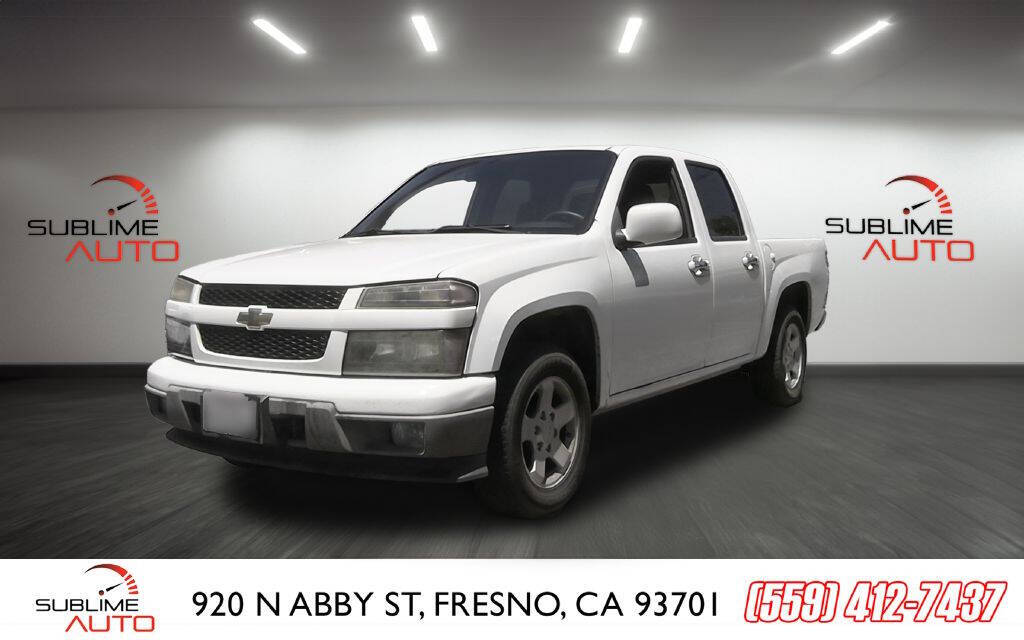 2010 Chevrolet Colorado for sale at SUBLIME AUTO in Fresno, CA