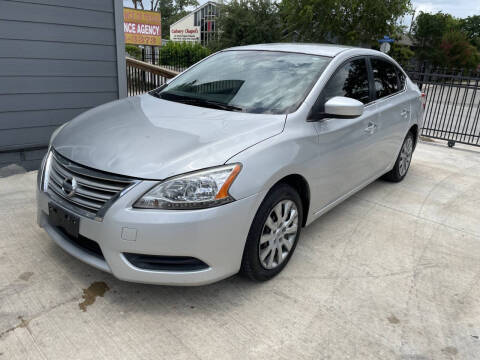 2015 Nissan Sentra for sale at H & H AUTO SALES in San Antonio TX