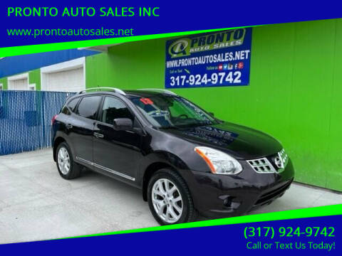 2013 Nissan Rogue for sale at PRONTO AUTO SALES INC in Indianapolis IN