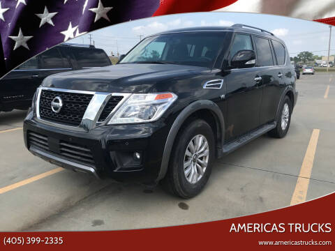 2020 Nissan Armada for sale at Americas Trucks in Jones OK