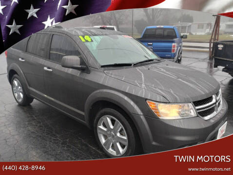 2014 Dodge Journey for sale at TWIN MOTORS in Madison OH