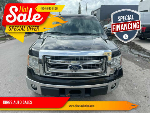 2013 Ford F-150 for sale at KINGS AUTO SALES in Hollywood FL