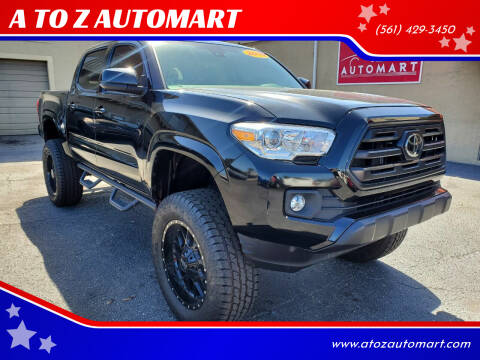 2019 Toyota Tacoma for sale at A TO Z  AUTOMART in West Palm Beach FL