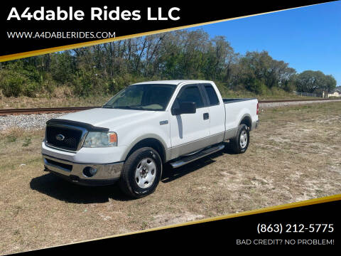 2008 Ford F-150 for sale at A4dable Rides LLC in Haines City FL