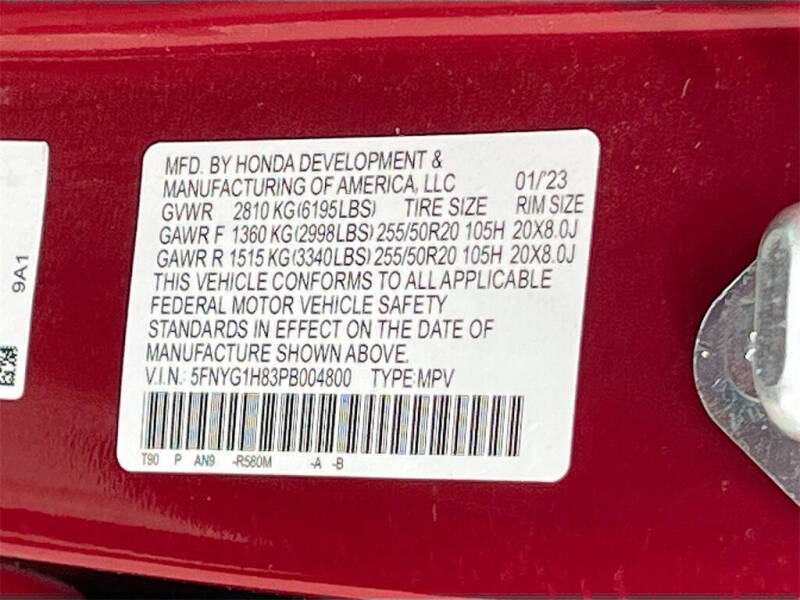 2023 Honda Pilot Elite