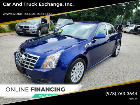 2013 Cadillac CTS for sale at Car and Truck Exchange, Inc. in Rowley MA